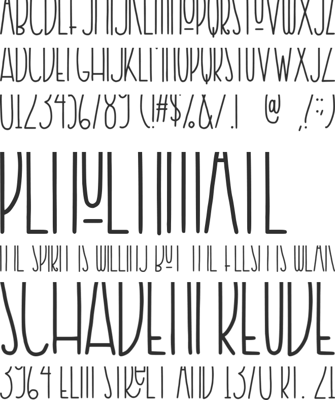 krusty craft font preview