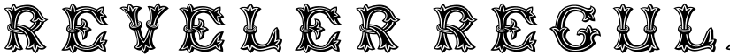 Reveler Regular font