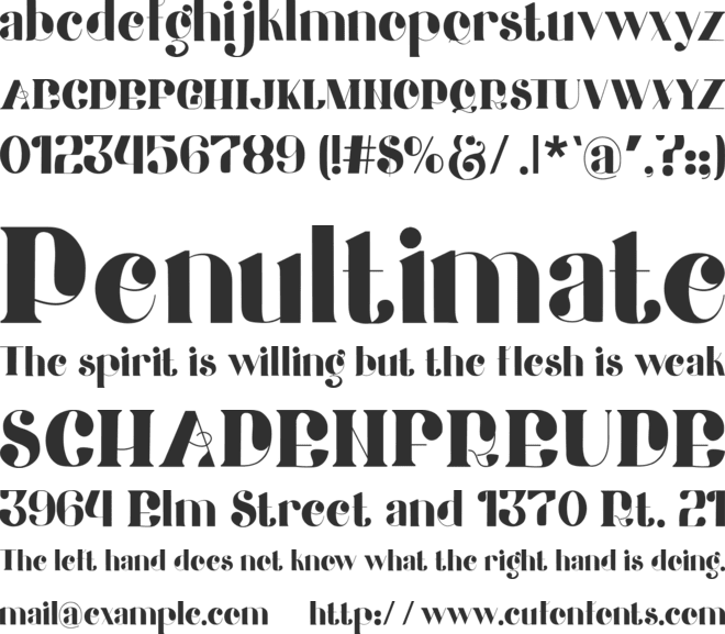 Honey Batterfly font preview