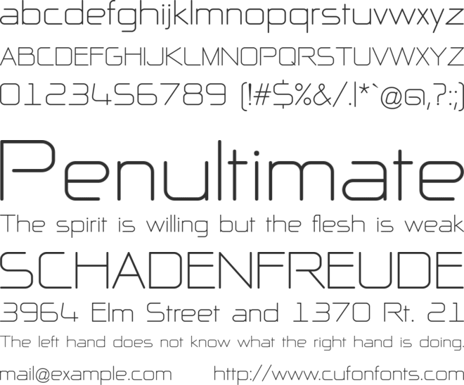 NP Naipol All in One font preview