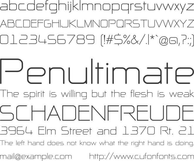 NP Naipol All in One font preview