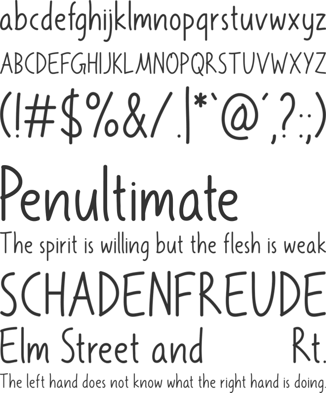 Mermaid font preview