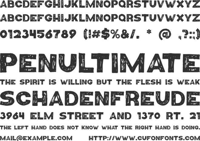 Number9 font preview