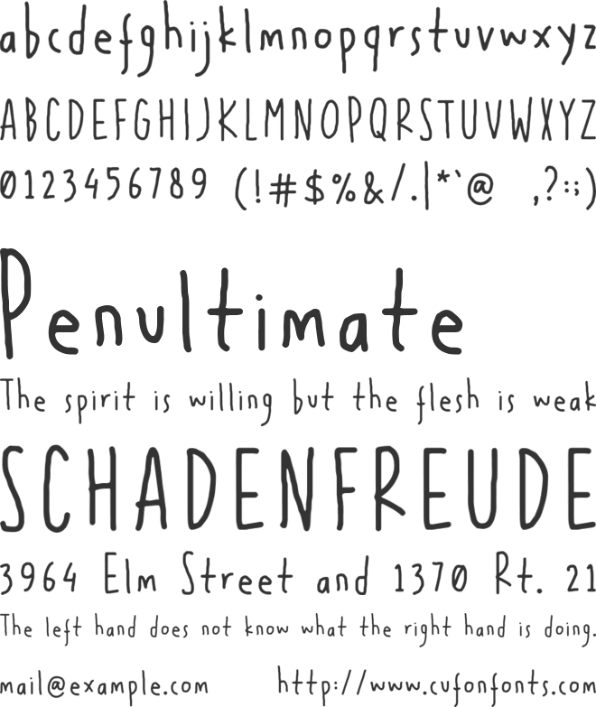 Boho Lifestyle font preview