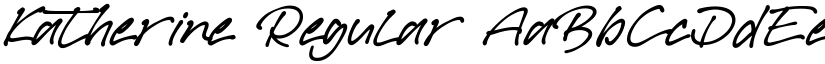 Katherine font download