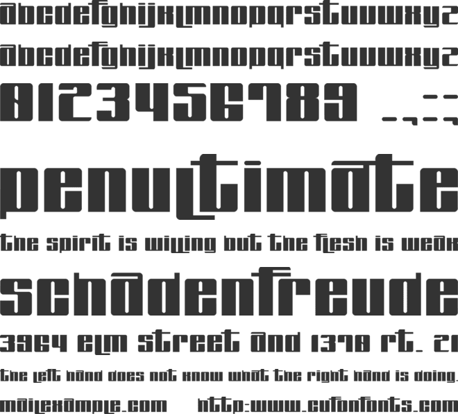 Fabulous font preview