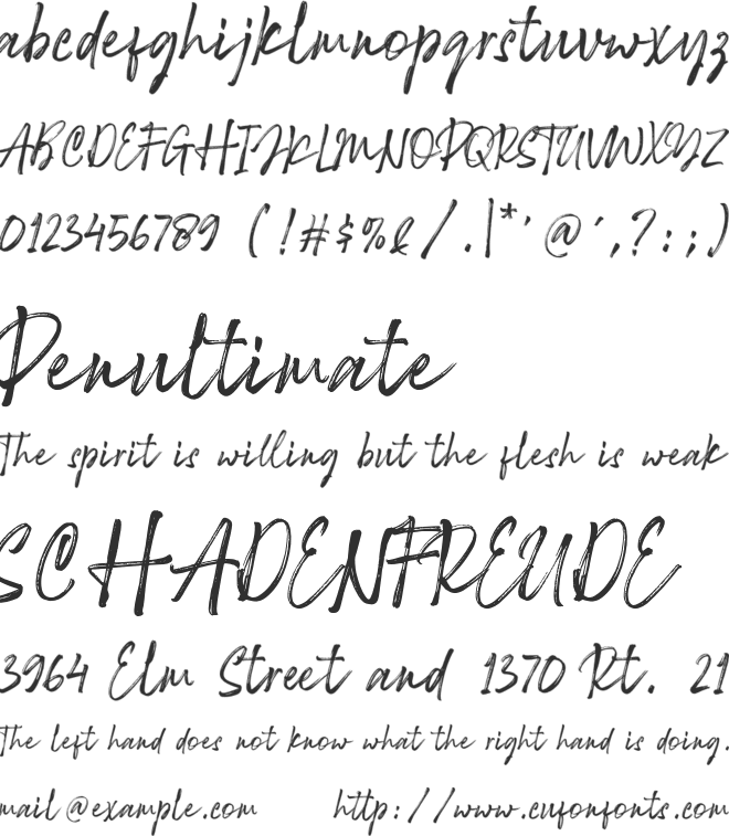 Rattu Aqilla font preview