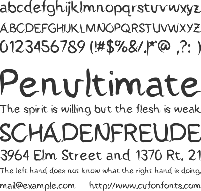 CarrolSerif font preview