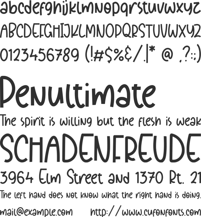 Diamond Midnight font preview