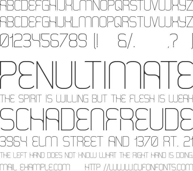 Happy Squid font preview