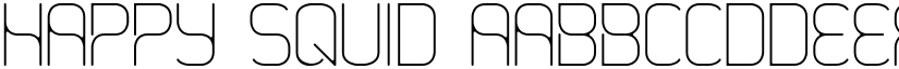 happy squid font