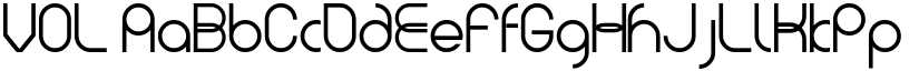 VOL font
