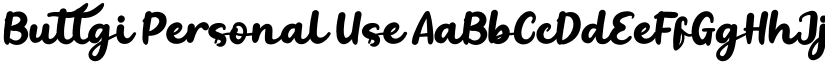 Buttgi font download