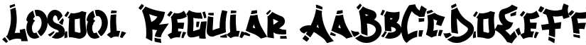 Losdol Regular font