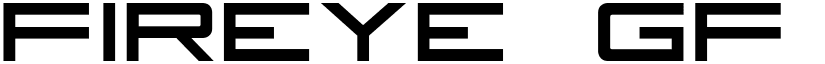 Fireye GF 3 Headline Condensed font