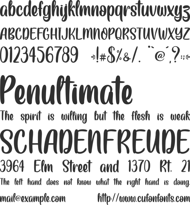 Crowny - Personal Use font preview