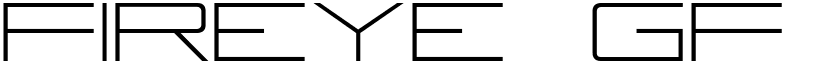 Fireye GF 3 Lite font