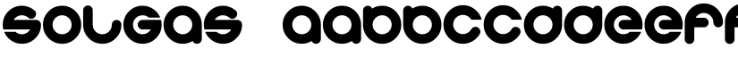 Solgas font download