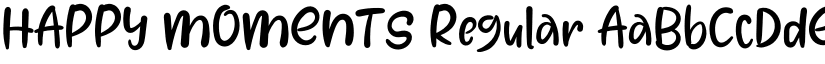 HAPPY MOMENTS font download