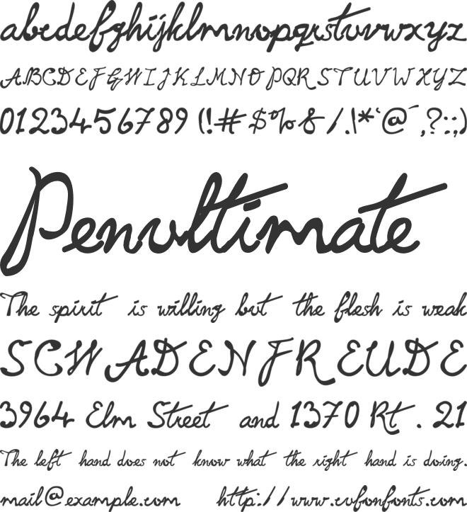 BlackPirates font preview