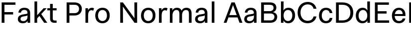 Fakt Pro font download