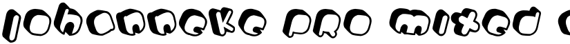 Johanneke Pro Mixed font