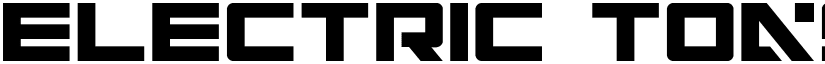Electric Toaster font
