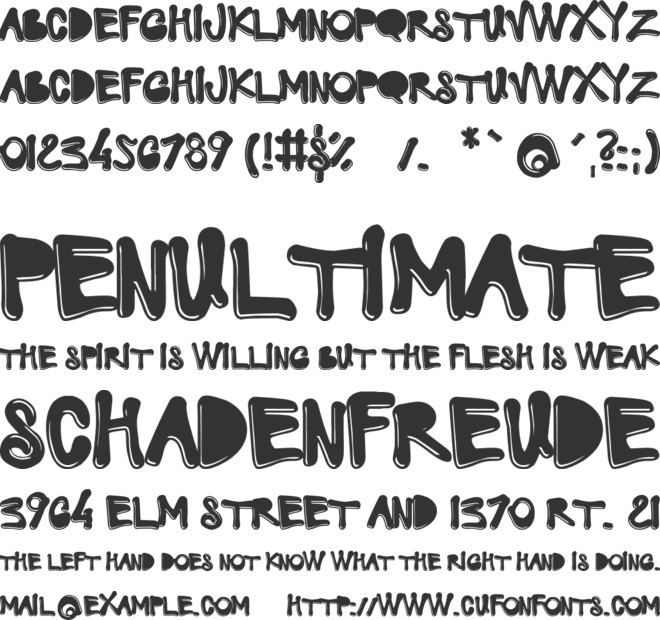 teefont font preview