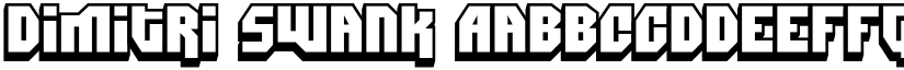 Dimitri Swank font
