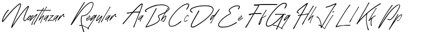 Monthazar font download