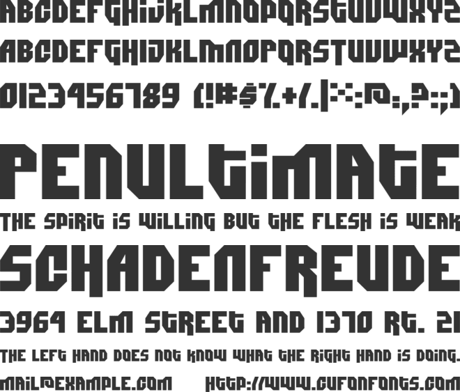 Dimitri font preview