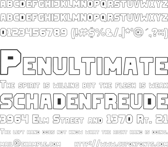 TapeArtFont font preview