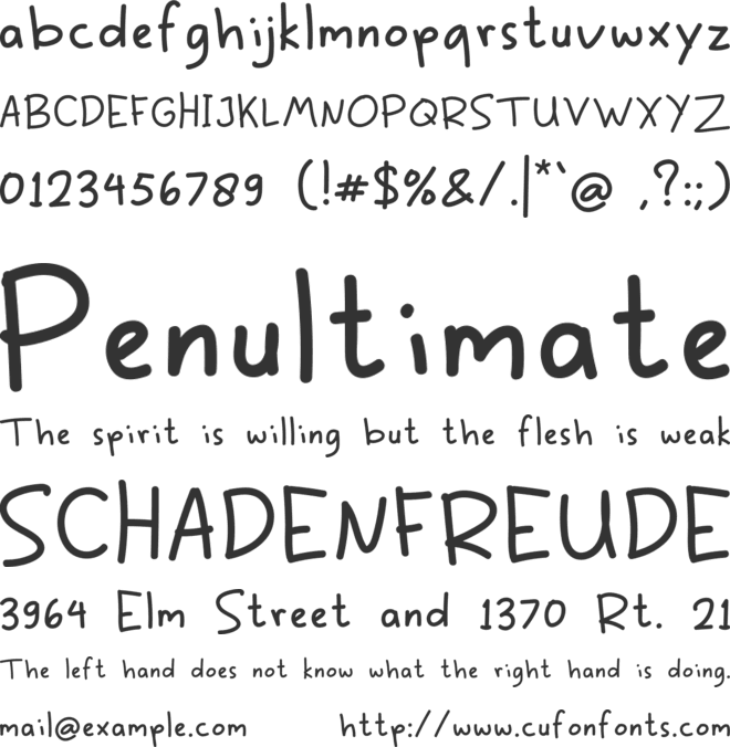 Siroep Mardjan font preview