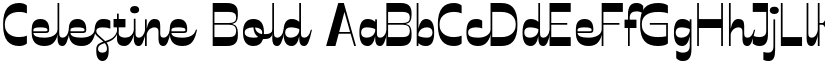 Celestine Bold font