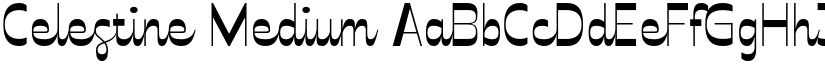 Celestine Medium font
