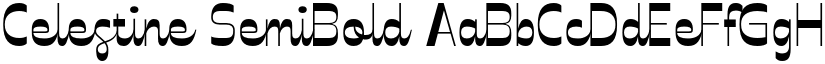 Celestine SemiBold font