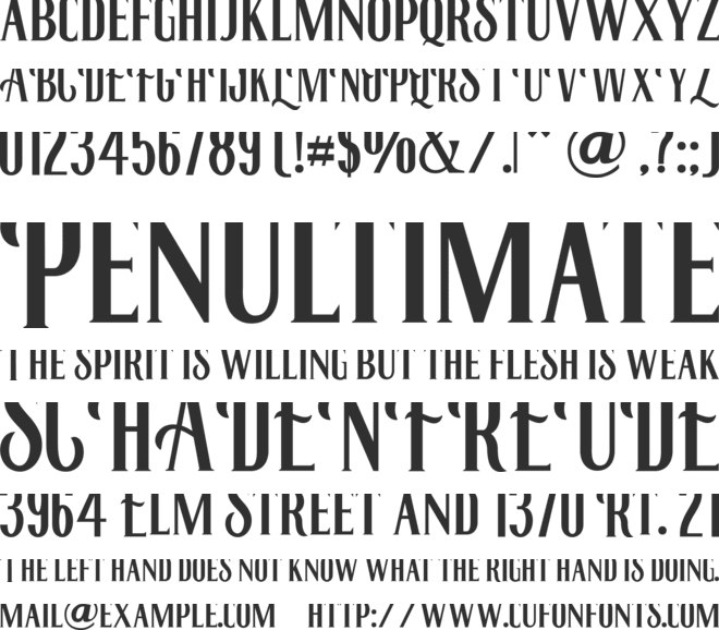 roenksync font preview
