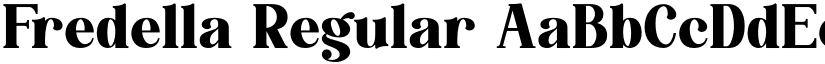 Fredella Regular font