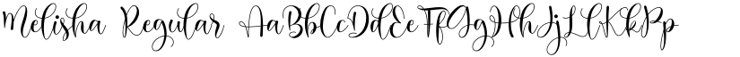 Melisha Regular font