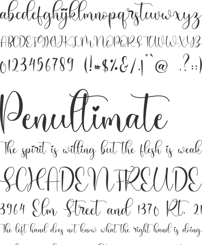 Haiskey font preview