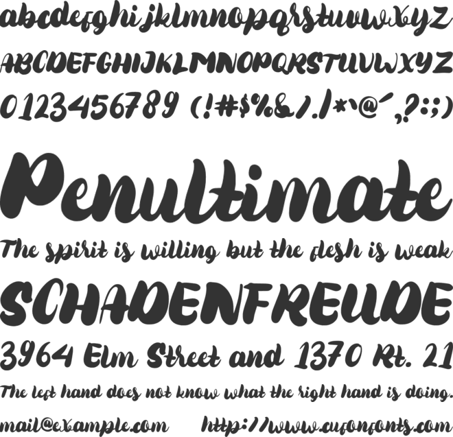 xtra_riveria font preview
