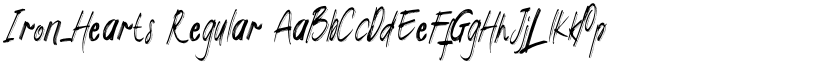 Iron_Hearts font download