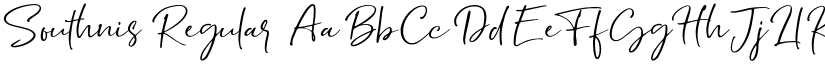 Southnis Regular font