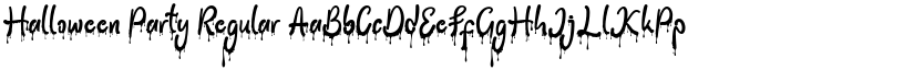 Halloween Party Regular font