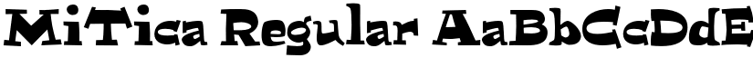 MiTica Regular font