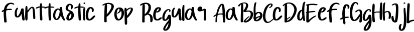 Funttastic Pop Regular font