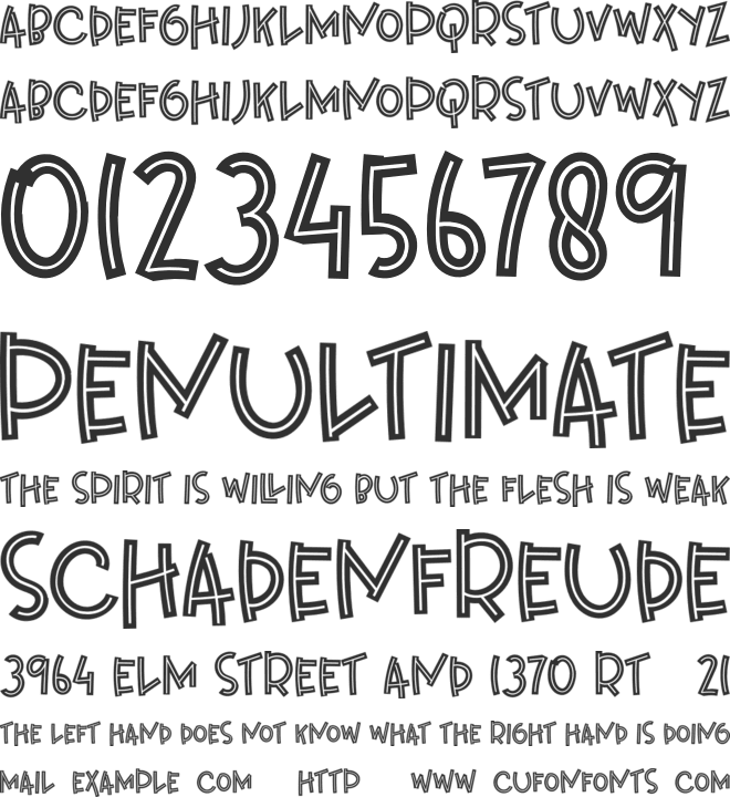 Finally Christy font preview