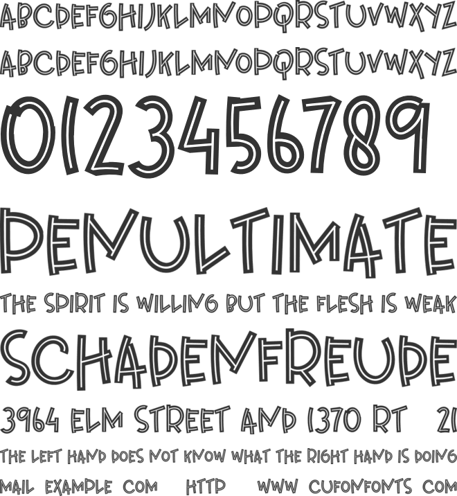 Finally Christy font preview