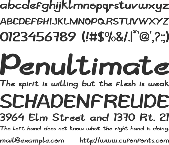 Summer Camp font preview