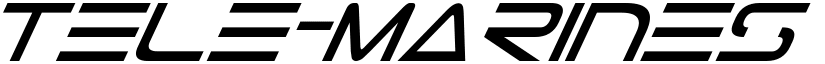 Tele-Marines Italic font